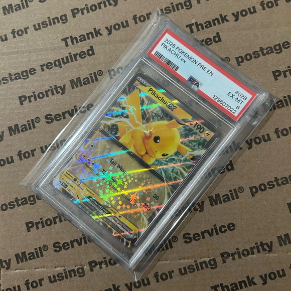 psa 6 pokemon card 10 Galvantula #002 Play! Prize Pack Series Pokemon GorillaTCG Pokeman Mystery Random Graded Card